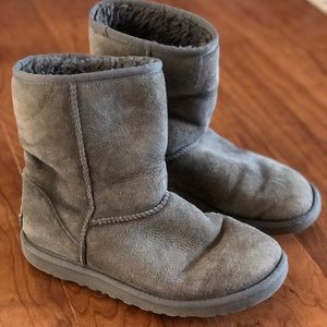 Grey UGG Booties